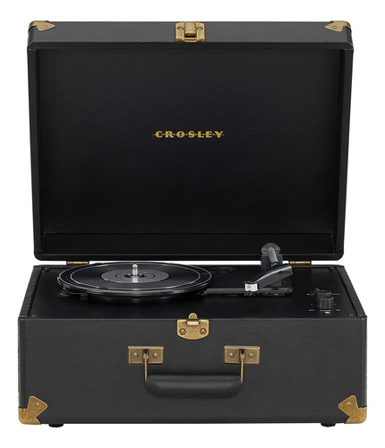 Crosley Cr6253b-bk Anthology Vintage De 3 Velocidades Blueto