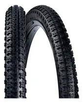 Comprar Par 2 Pneu Aro 20x1.75 Paco Cross Cravo Bicicleta Bike Bmx Cor Preto
