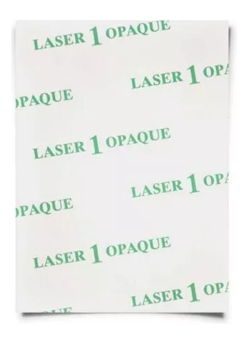 Papel Transfer Laser 1 Opaco 50 Hojas Doble Carta 