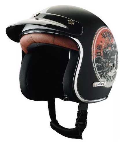 Casco Abierto Con Visera Vertigo Vintage Gentleman Cycles