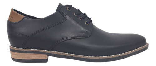 Zapatos Prusianos Cuero Negro Suela Hombre 40 Al 45