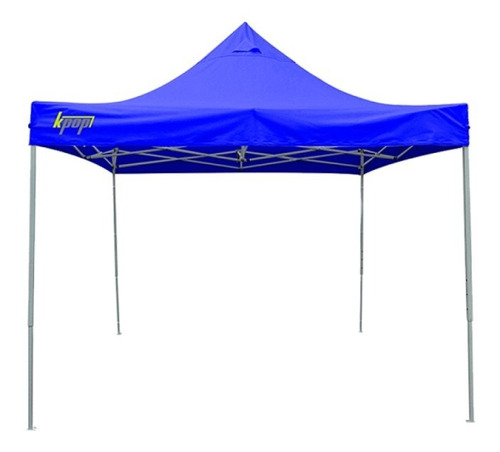 Toldo Marca Kpop Tela Azul 3x3 Estructura Hierro