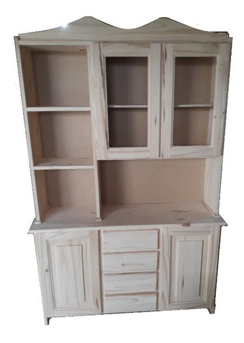 Imagen 7 de 10 de Alacena Pie 36 Prof Bargueño Mueble Cocina Aparador Modular