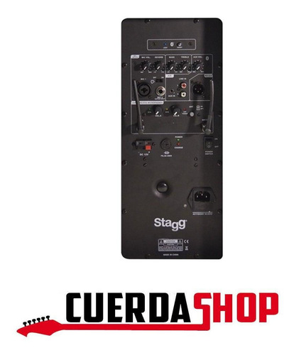 Bafle Activo Portatil A Batería 12 160w 2 Mics Y Bluetooth