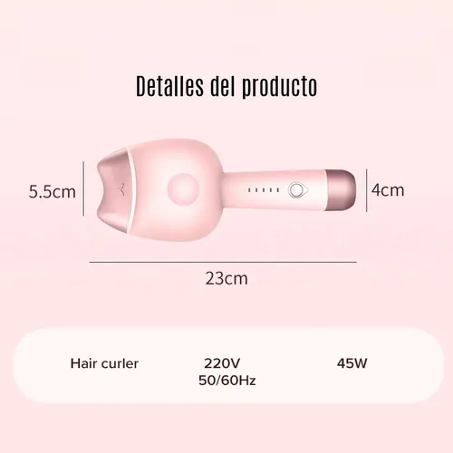 Onduladora Cabello Rizador De Pelo Endulador De Pelo Ondas
