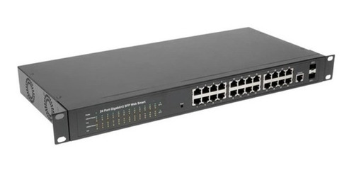 Switch 24 Puertos Gigabit Hikvision Modelo Stc-s0224r