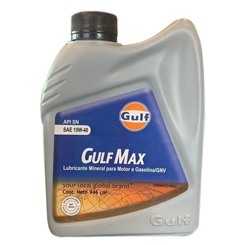 Aceite Gulf Max Sl/cf 15w40