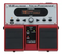 Comprar Pedal de Efecto Boss Vocal Effects Performer VE-20 Rojo