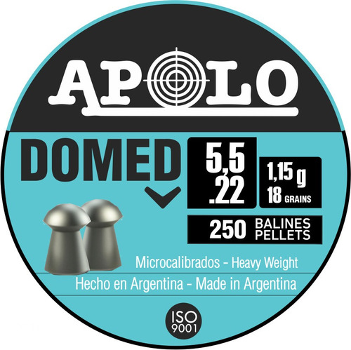 Balines Apolo Domed Calibre 5,5 1,15g