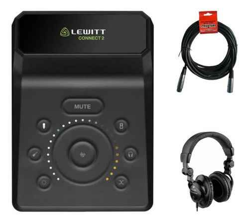 Lewitt Connect 2 Pacote De Interface De Áudio Usb-c Com De