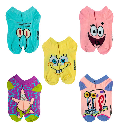 Tines De Bob Esponja & Amigos Calidad Moda 10 Pares