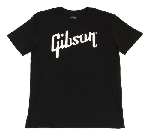 Remera Algodon Gibson Gibson T-shirt Talle S Unisex Color Negro