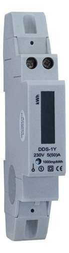 Medidor De Energia (kwh) Monofásico Dds-1y-18l 50a 230vca