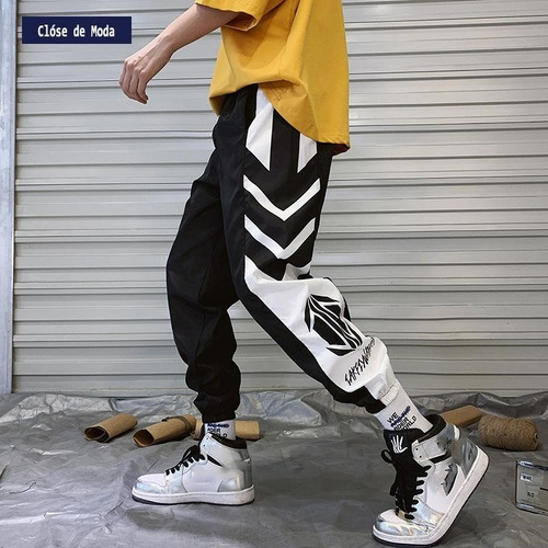 Streetwear Hip Hop Joggers Pantalones De Hombre Suelto Harem