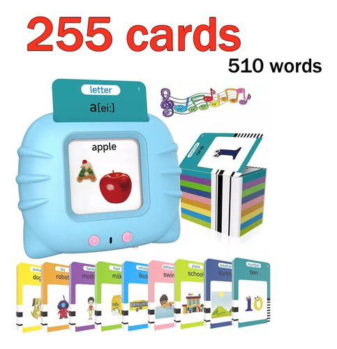 Cardkids Educacional Aprender Inglés 510 Palabras Infantiles