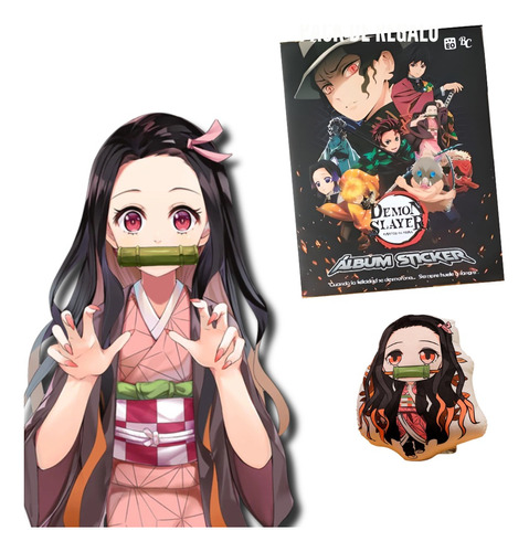 Álbum Demon Slayer + Almohada Nezuko (pack De Regalo)