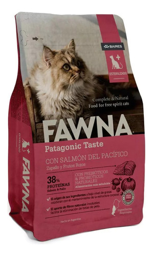 Alimento Fawna Gato Castrado - Sterilized 7.5kg