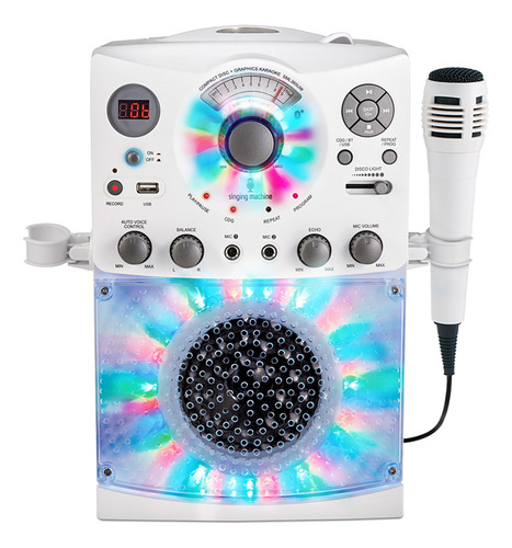 Máquina De Karaoke Para Cantar Portátil Con Micrófono Con Ca