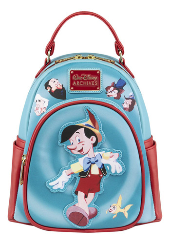 Mochila Disney De Loungo: Archivos: Pinocho Mini-backpack, A