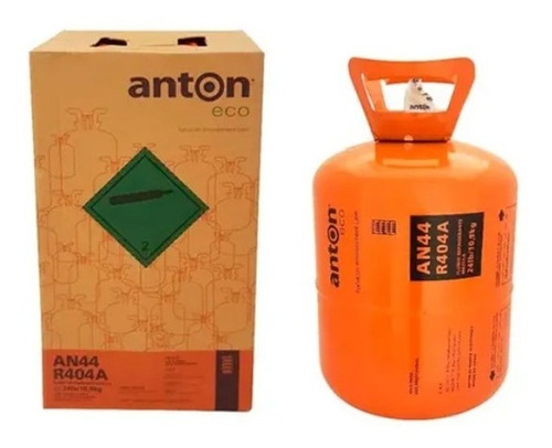 Garrafa Gas Refrigerante Anton An44 R404 10.9kg