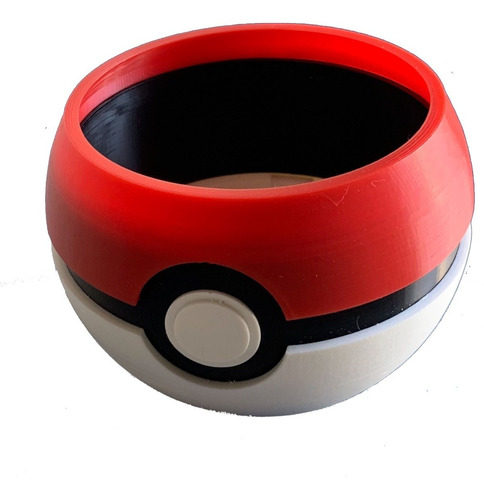 Porta Lápices Pokemon Pokebola 3d Lapicero Caja