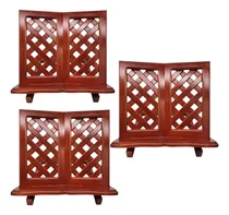 Comprar Set 3 Atriles Artesanales De Madera Mesa Libros Biblia
