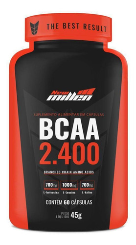 Bcaa 2400 (60 Caps) - New Millen