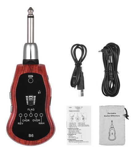 Sintetizador De Efectos De Guitarra Portátil Con 5