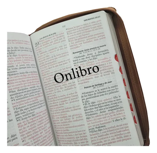 Biblia Letra Grande Indicé Reina Valera 1960 Marrón Pez