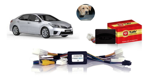 Kit Modulo De Subida De Vidro + Interface Corolla Gli 2015