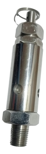 Válvula De Seguridad Tipo Argolla De 1/4 Acero Inoxidable
