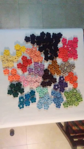 Imagen 4 de 4 de Lindas Flores En Tela