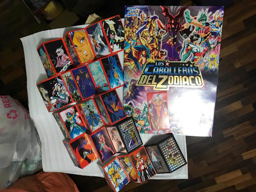 Album Caballeros Zodíaco Oro Completo Saint Seiya Versión Sp