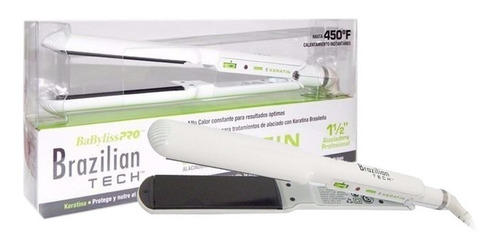 BaBylissPRO Nano Titanium 9559 Keratin Brazilian Tech BABNT9559 - Blanco - 220V