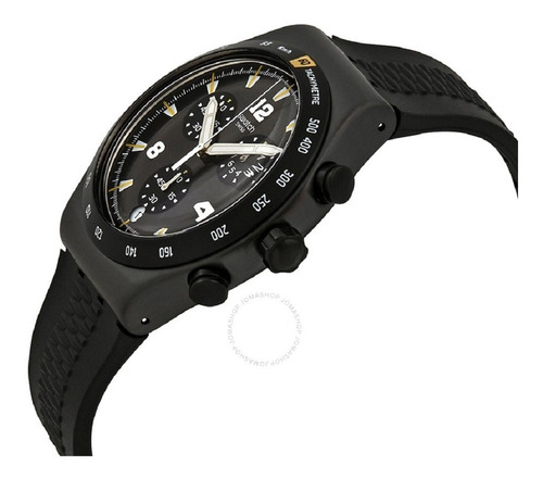 Reloj Swatch Chrononero - Yvb405 Color de la correa: negro, color del bisel: negro, color de fondo: grafito