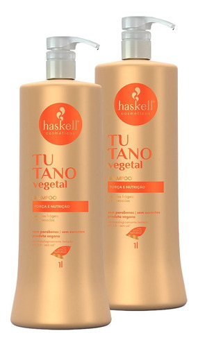 Kit 2 Shampoo Haskell Tutano 1l