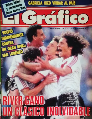 comprar El Grafico 3555. River Plate Vs Boca Juniors