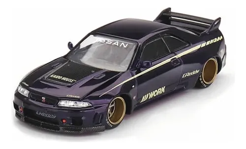 CHASE Kaido House 1:64 Nissan Skyline GT-R (R33) #116 Carbon