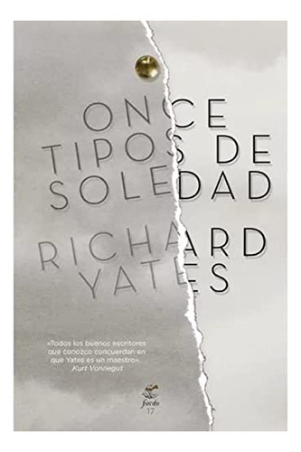 Libro Once Tipos De Soledad De Yates, Richard