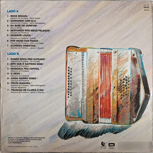 Gaúcho Da Fronteira - O Melhor De Lp Vinil (Usado)