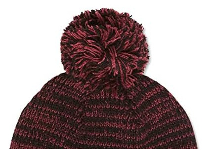 Pga Tour Gorro Unisex Heather Pom (dark Windsor Wine Heather