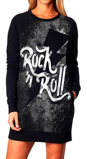 Vestido Estilo Rock Roll | MercadoLivre ???? Vestido Estilo Rock Roll | MercadoLivre ????