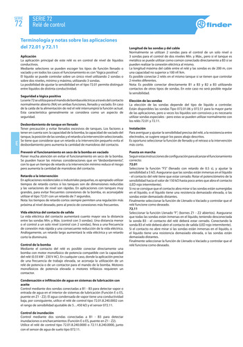 Boya Ctrl De Nivel 1cc 10a 20m H05 Rnf Finder 72a110002001