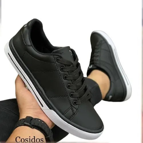 Zapatillas Negras Hombre | MercadoLibre 📦