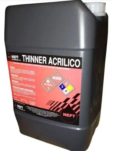 Thinner Laca Y Acrílico