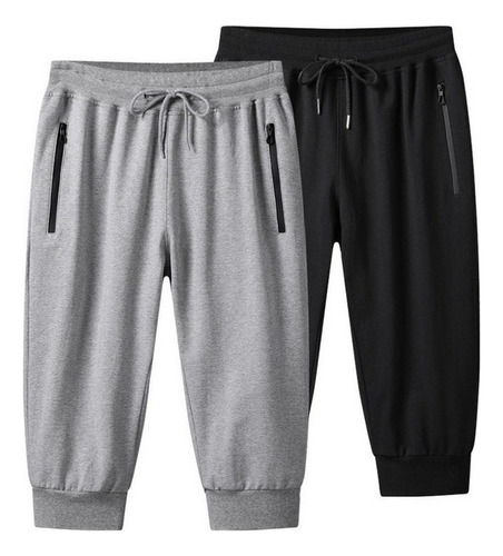 Pantalones Capri Pantalones De Algodón Deportivos Casuales