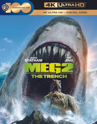 4k Ultra Hd Blu-ray Meg 2 The Trench / Megalodon 2