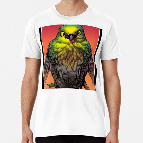 Remera Pájaro Canario Algodon Premium