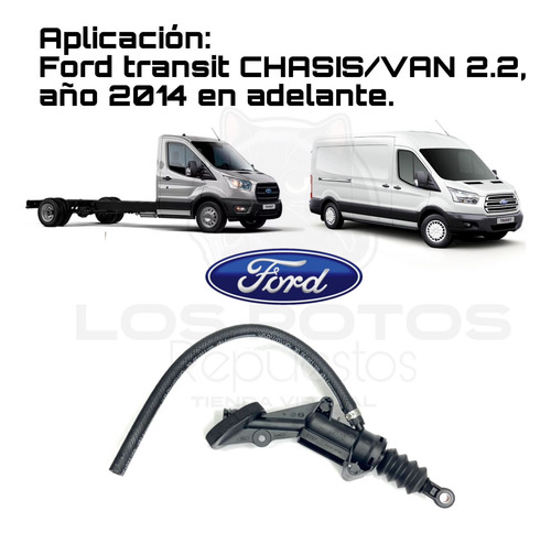 Cilindro Maestro De Embrague Ford Transit Chasis/van 2.2.