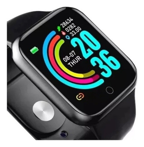 J Un Conjunto De Auriculares Bluetooth Touch Y Reloj